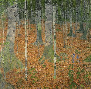 The Birch Wood, 1903 by Gustav Klimt